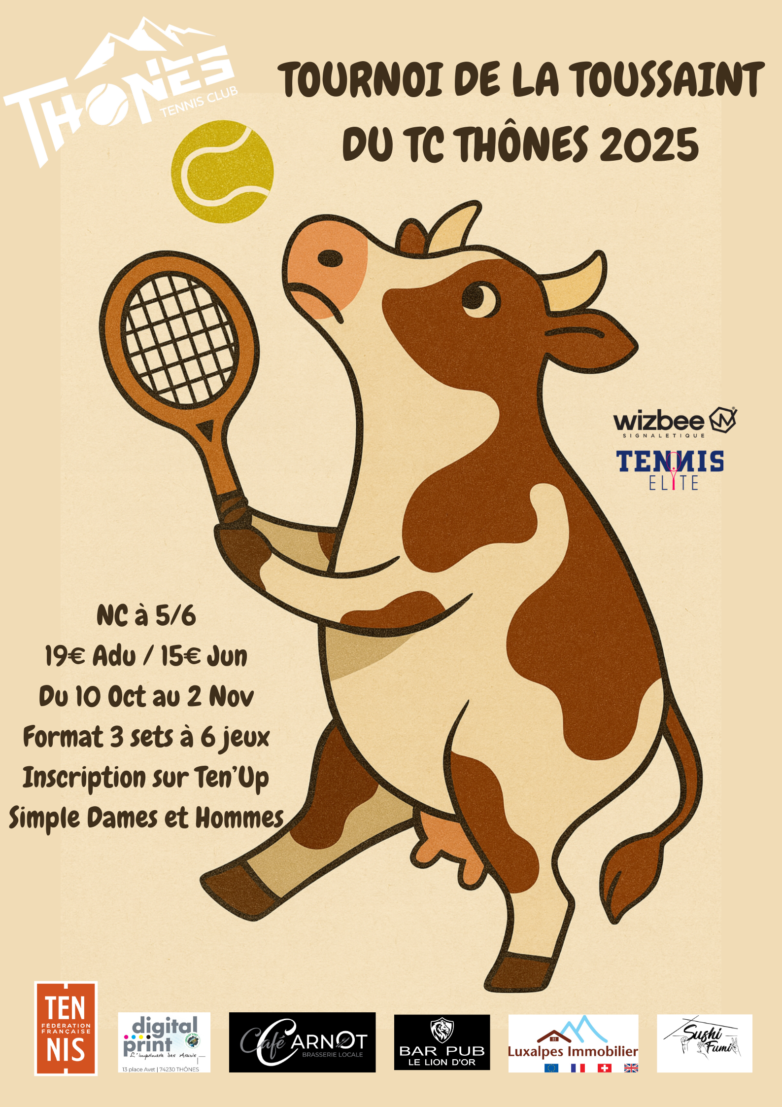 TOURNOI DE LA TOUSSAINT 2025