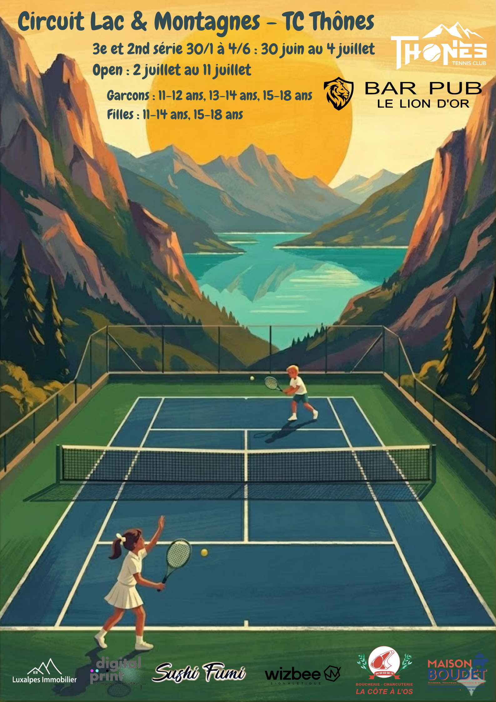 Circuit Lac & Montagnes – Été 2026